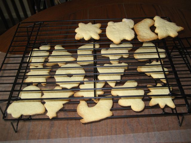 decorating cookies